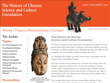 Tablet Screenshot of chinesehsc.org